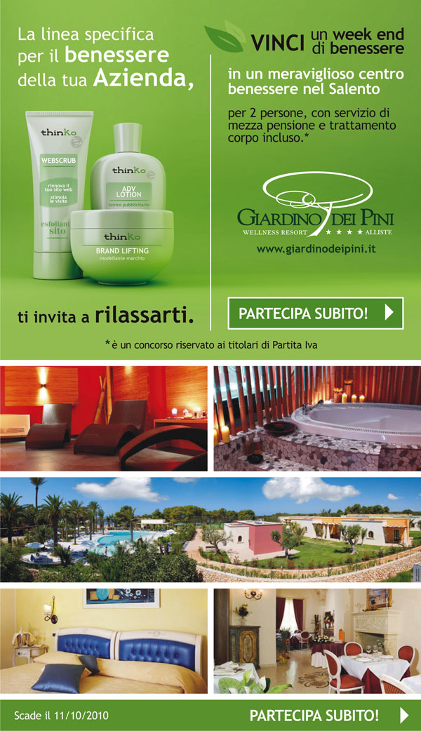 Vinci un Ween End di Benessere